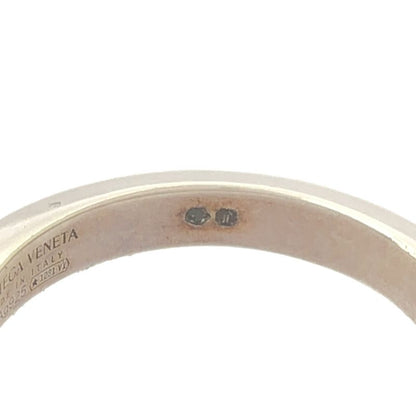 Bottega Veneta - Silver Hoop Earrings - Silver - Women