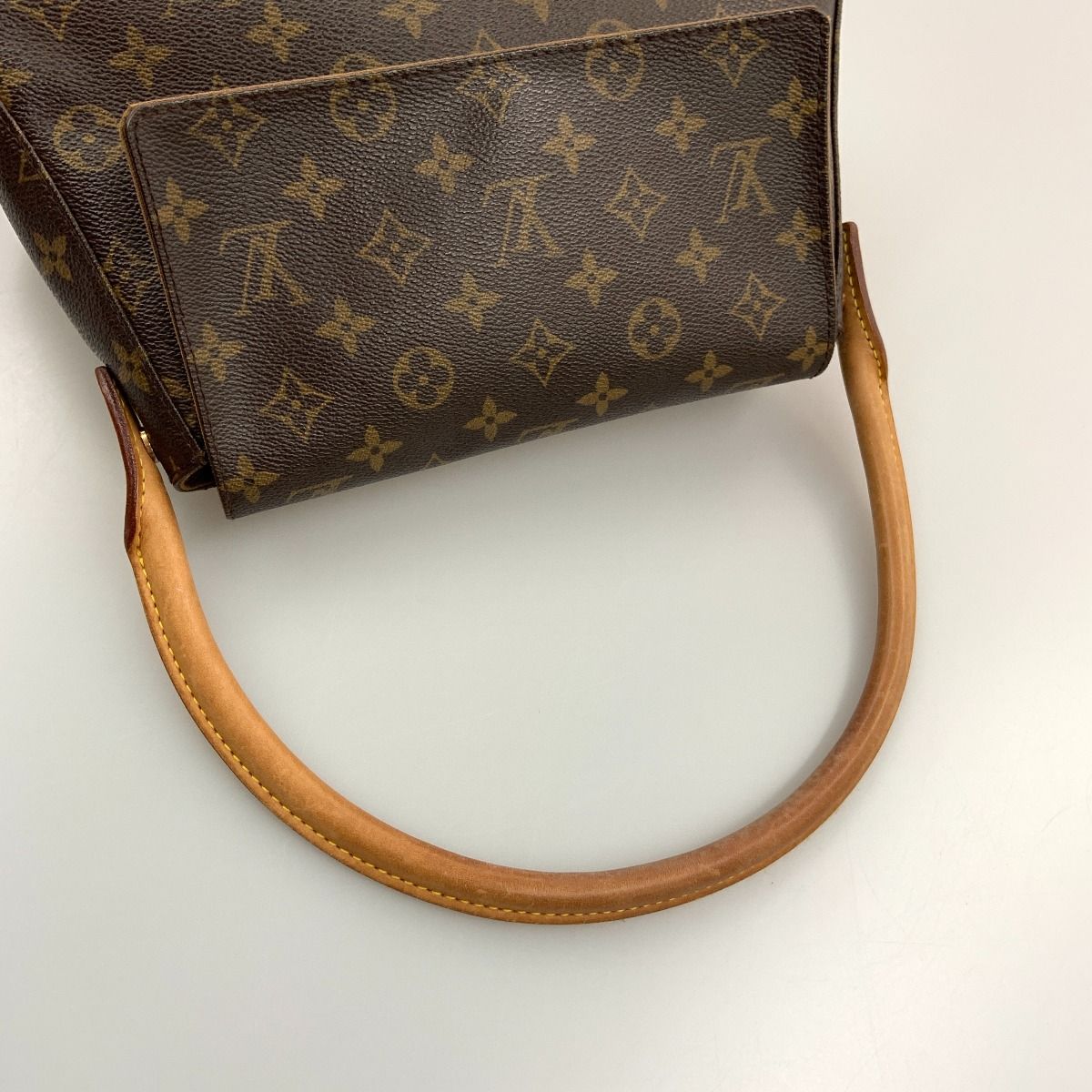Louis Vuitton Monogram Mini Looping Semi-Shoulder Bag M51147 Brown