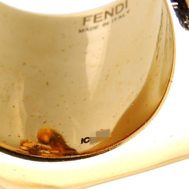 Fendi 21 Logo Ring Necklace