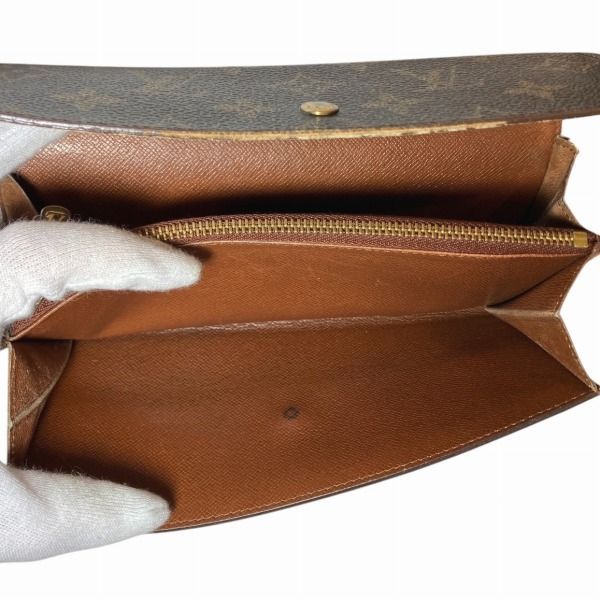 Louis Vuitton Monogram Pochette Portmonnais Cles Di M61725 Long Wallet Unisex