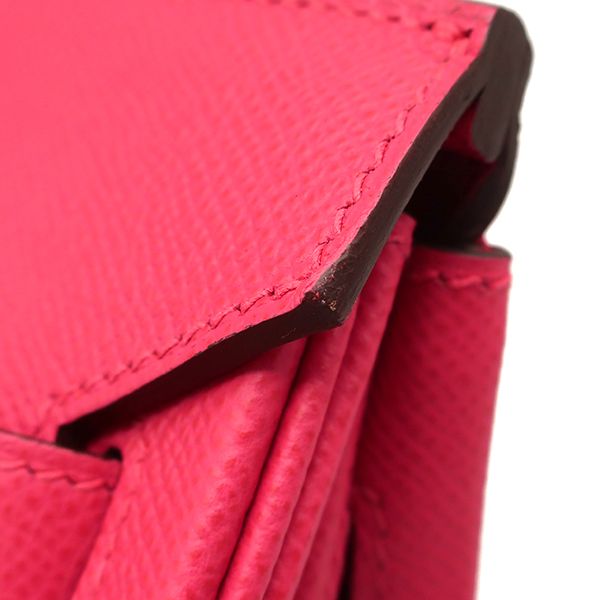 Hermes Handbag Birkin 30 Vaux Epson Rose Extreme Silver Hardware Y Engraved [box