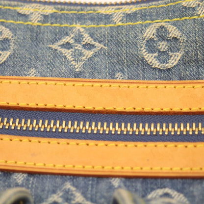 Louis Vuitton 05 M95049 Monogram Denim Baggy PM Long Strap