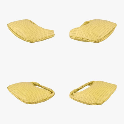 Bottega Veneta Intrecciato Yellow Lambskin B01451144f