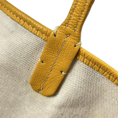 Goyard Saint Louis GM Yellow Leather Tote Bag
