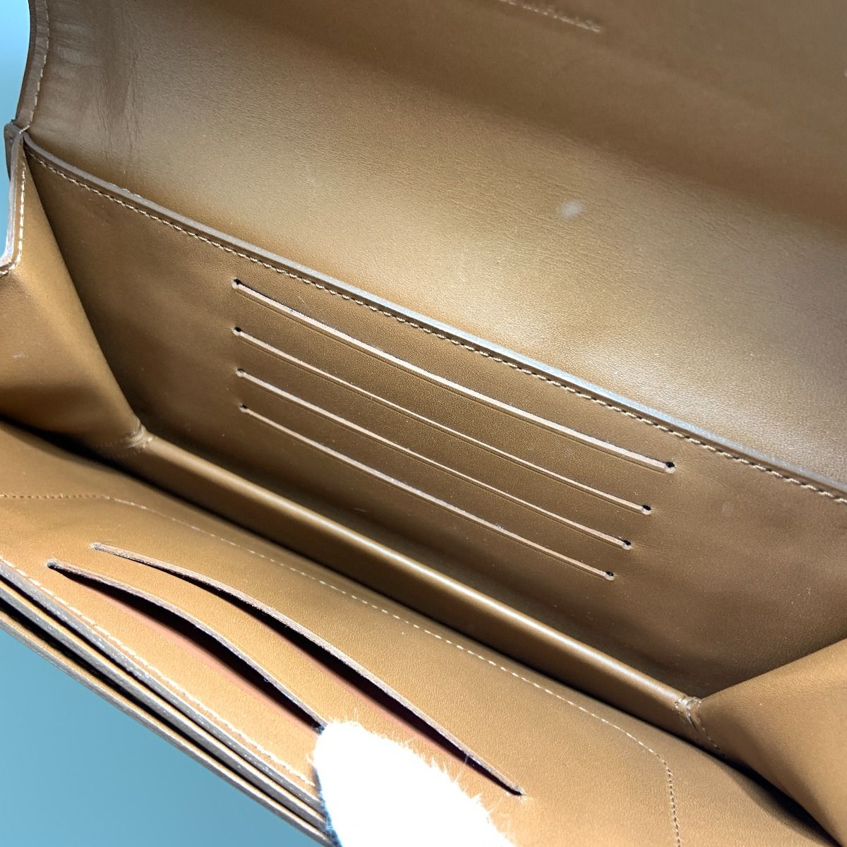 Louis Vuitton Damier Portefeuille Ascot Long Wallet N63171 Brown