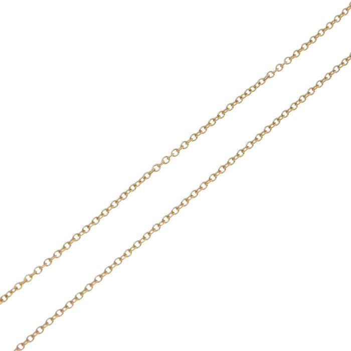 Tiffany & Co By-the-yard Diamond Necklace 18K Pink Gold 750 Pink Gold Diamond