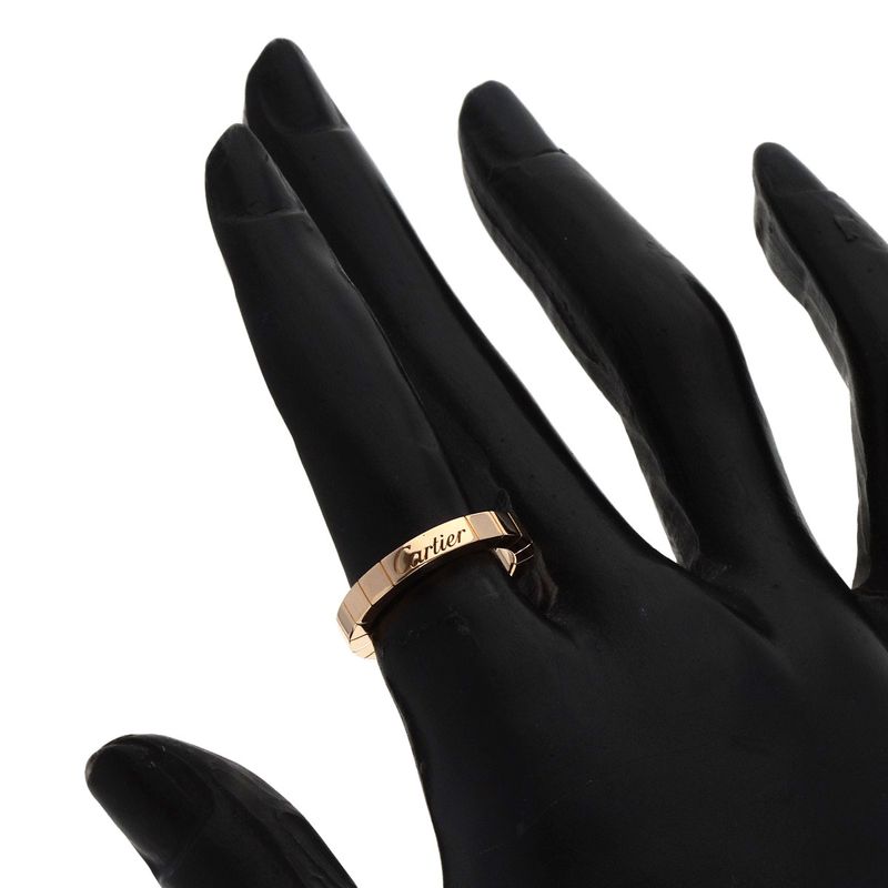 Cartier Lanier #49 Ring - 18K Pink Gold Ladies