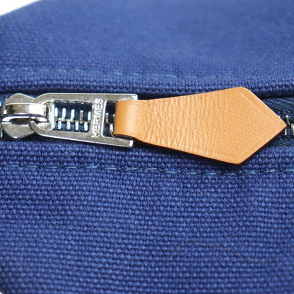Hermes Brid A Black PM Pouch Blue/green 103222m Ladies Preowned