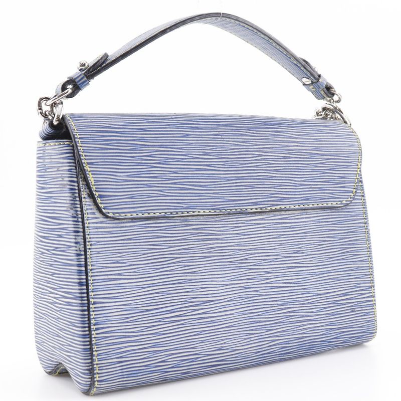 Louis Vuitton Twist MM M50271 Epi Leather Epi Denim Women's Shoulder Bag