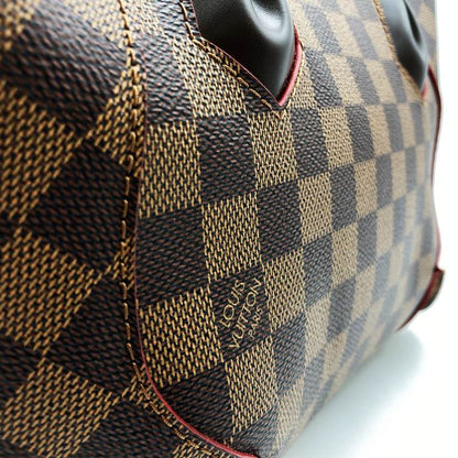 Louis Vuitton N41551 Caissa Tote PM Handbag Brown Damier Canvas