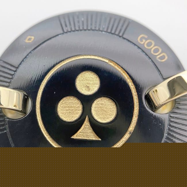 Hermes Bracelet Fet Vosges GM Black Gold Excellent Condition