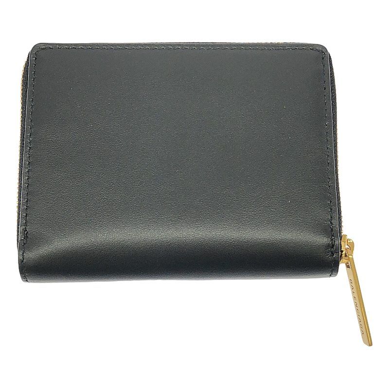 Balenciaga Coin Case Mini Wallet - Black - Men's