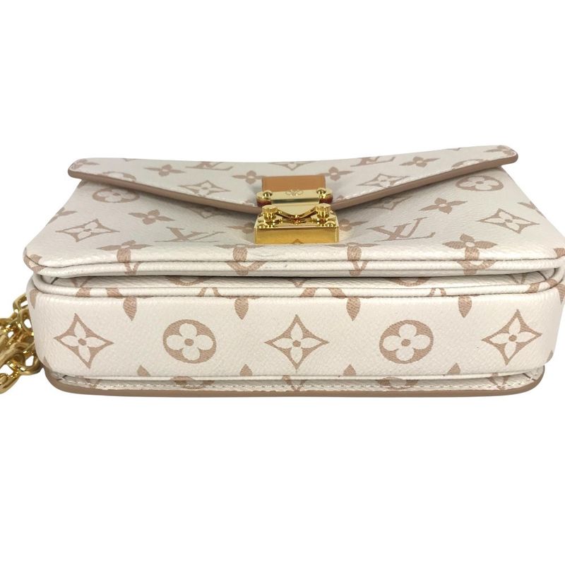 Louis Vuitton Shoulder Bag Pochette Metis EW M46914 Beige