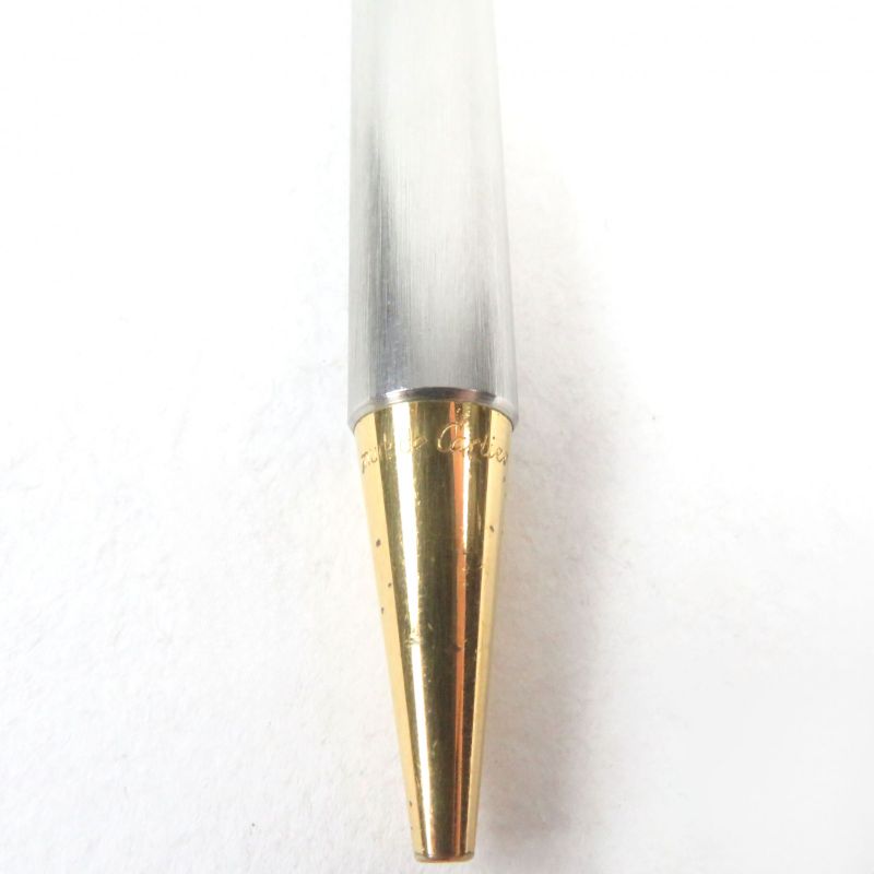 Cartier Santos De Cartier Ballpoint Pen With Logo Engraving Twist