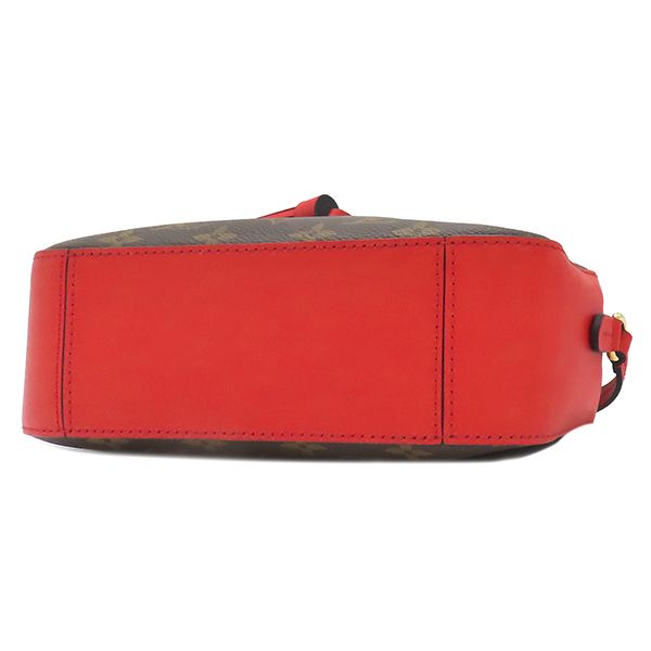 Louis Vuitton Shoulder Bag Saintonge Monogram Canvas Coclico Gold Hardware