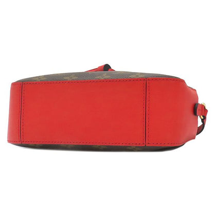 Louis Vuitton Shoulder Bag Saintonge Monogram Canvas Coclico Gold Hardware