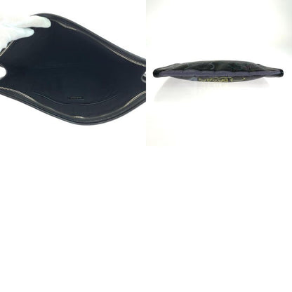 Balenciaga Graffiti Print Black Multicolor Silver Hardware Leather 443658 1060