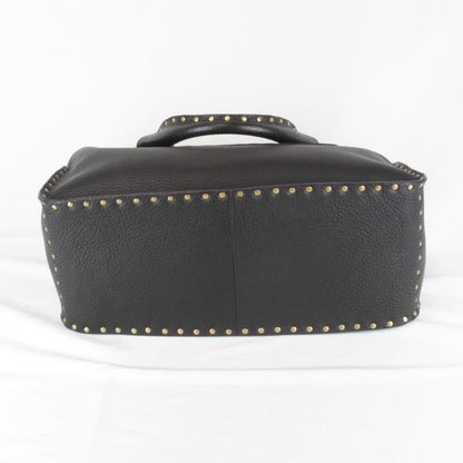 Celine Studded Boogie Bag Handbag Leather Ladies