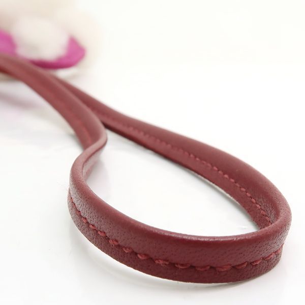 Hermes Buddy Charm Mouton X Anion Agno Milo Rose Purple X Rouge Gleau X Ecru