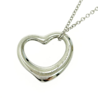 Tiffany & Co Tiffany & Co Silver Elsa Peretti Open Heart Necklace 6.5g 925