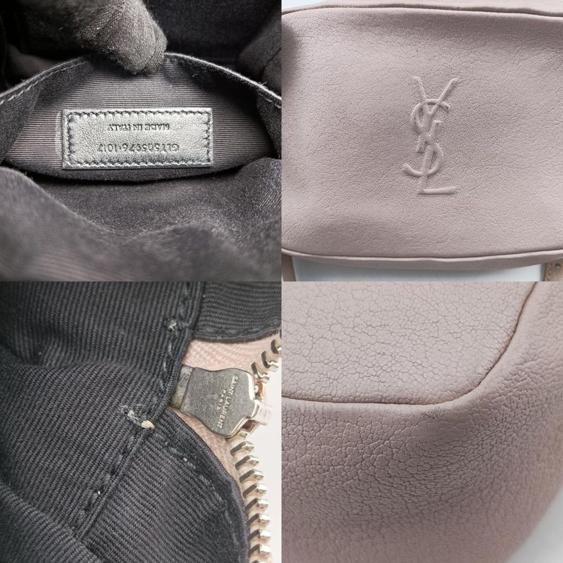 Yves Saint Laurentyves Saint Laurent Roux Camera Bag Pink Leather 505976