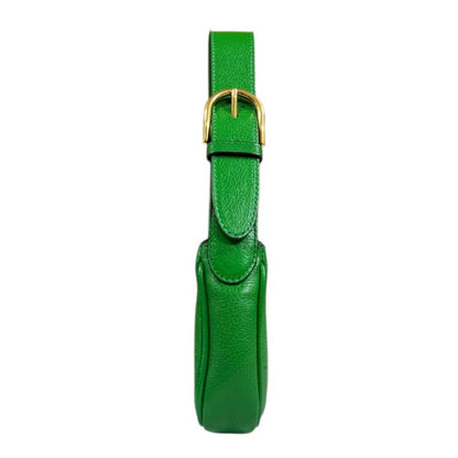 Gucci Aphrodite Mini GG Marmont Handbag Leather 739076 Green Ladies Gucci