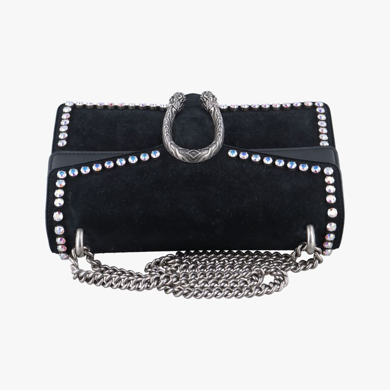 Gucci Dionysus Black Suede 400249 I022674432