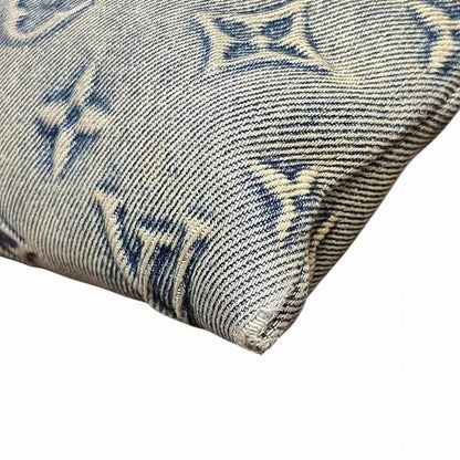Louis Vuitton Monogram Washed Denim Pochette To Go M82313 Bag Clutch Bag Second