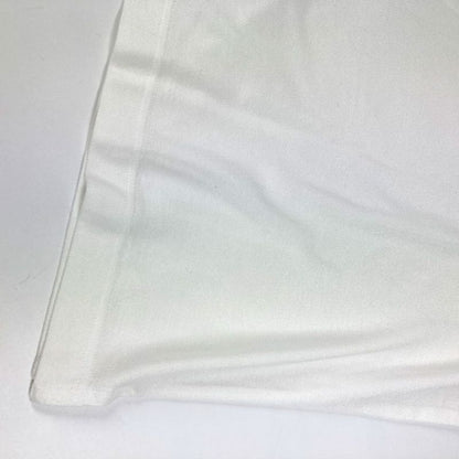 Hermes Polo Shirt H Logo Line Cotton White