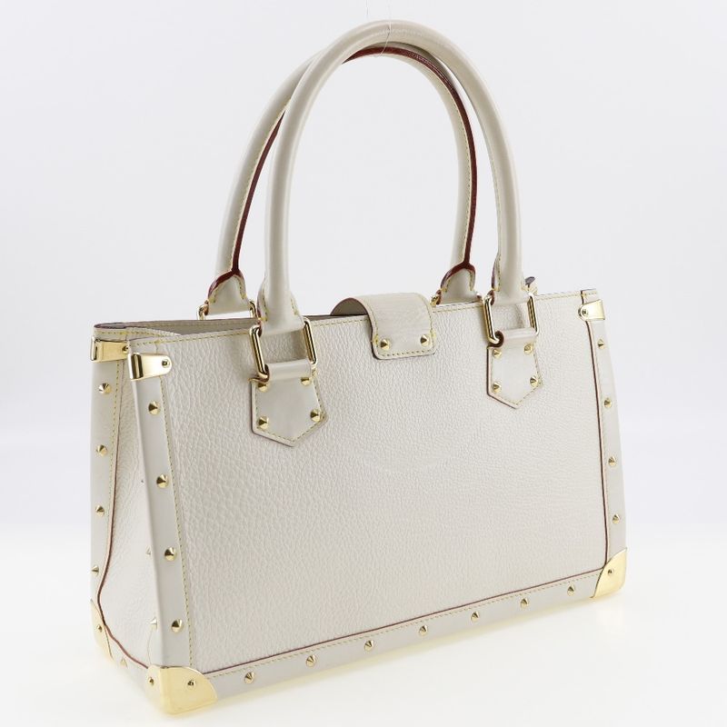 Louis Vuitton Fabuleau Suhari Line M91815 Goatskin Bronze As0064 Women's Handbag