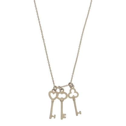 Tiffany & Co Tiffany & Co Three Key Pendant Necklace Accessory Total Weight