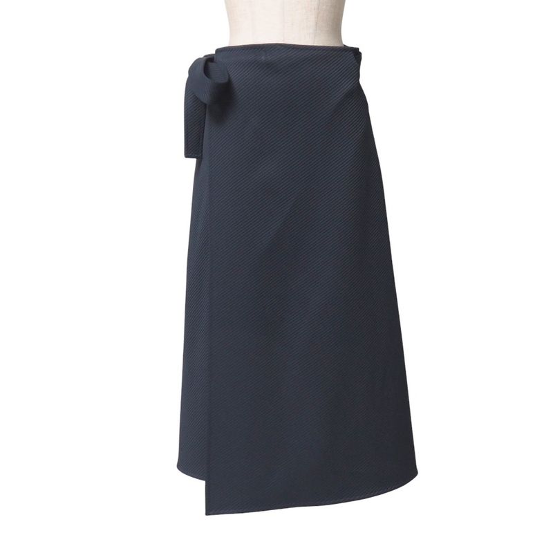 Celine Skirt Size 38 Phoebe Period Wrap Skirt Rolled Skirt Made In France