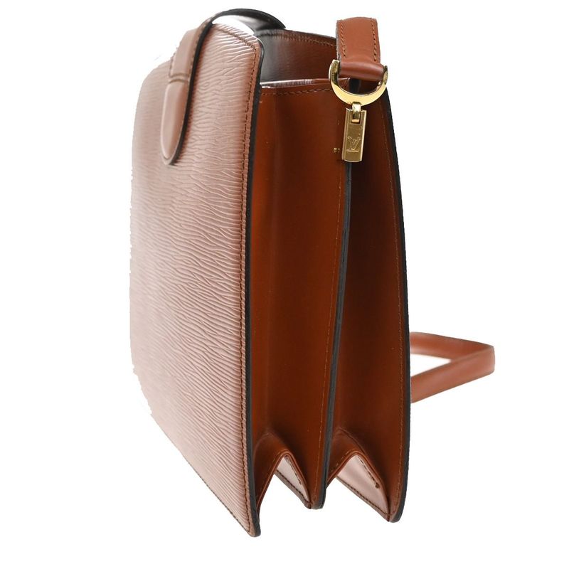 Louis Vuitton Shoulder Bag Capuchin Epi Brown M52343 80ka705