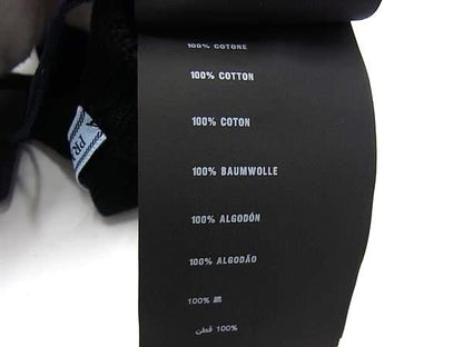 Prada Cotton Gloves Size M Women's Black Ff3450