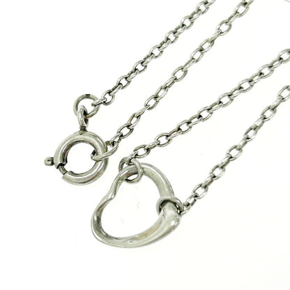 Tiffany & Co Tiffany & Co Silver Elsa Peretti Open Heart 3p Bracelet 1.9g