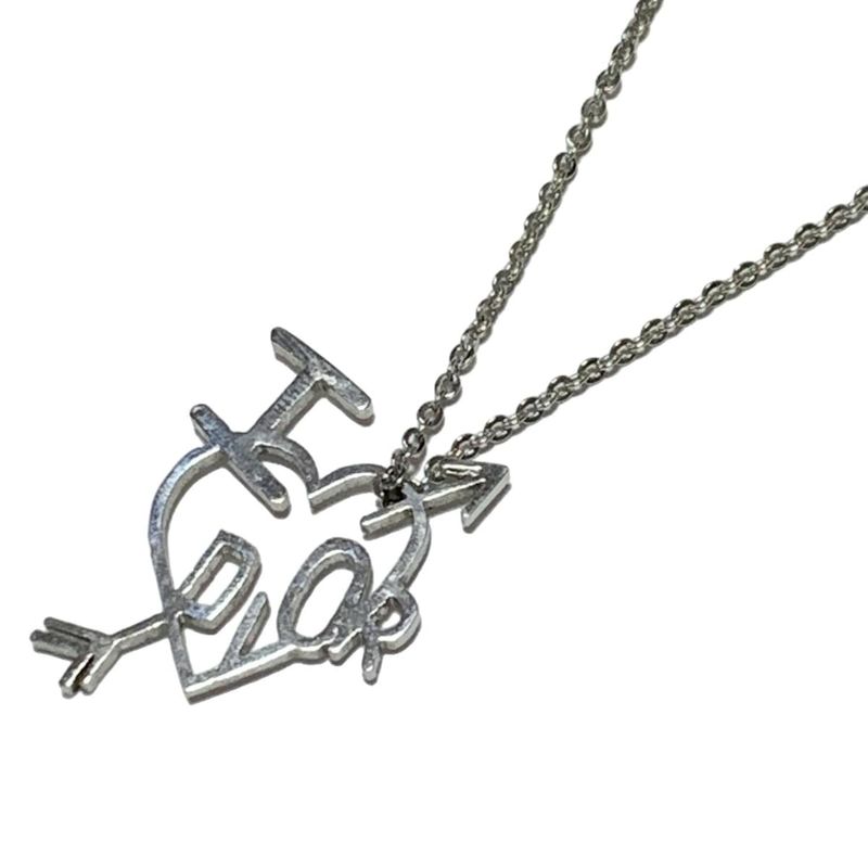 Dior/christian Dior Necklace - Silver Heart
