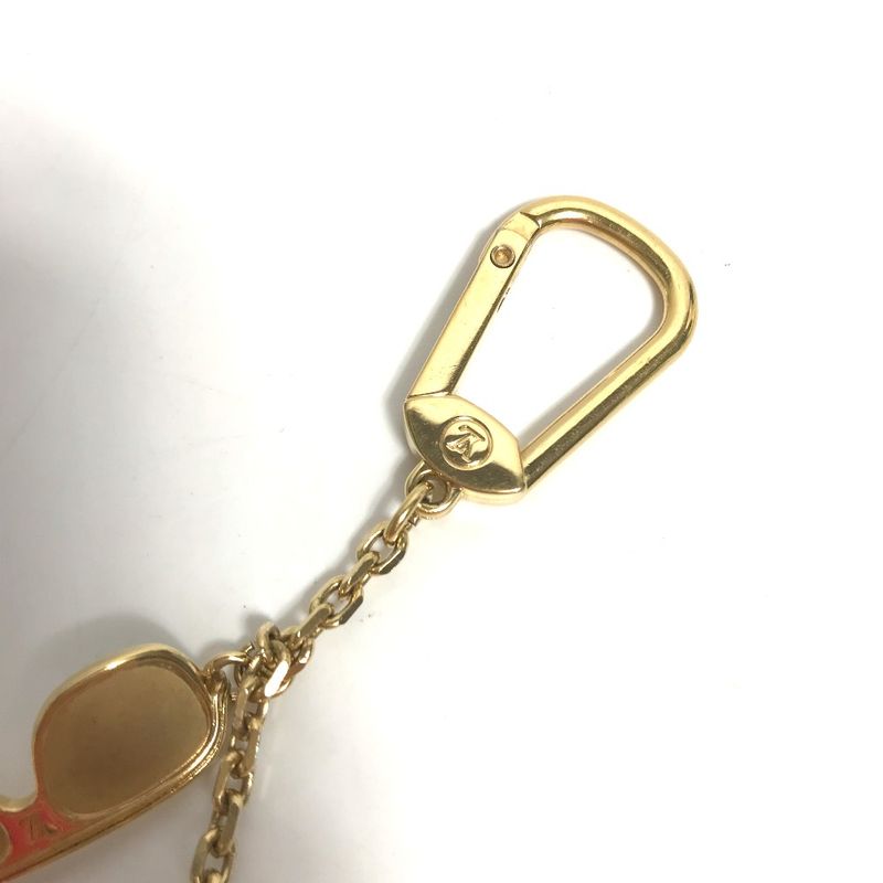 Louis Vuitton Key Holder Porte Clé Cannes M65383 Metal Gold