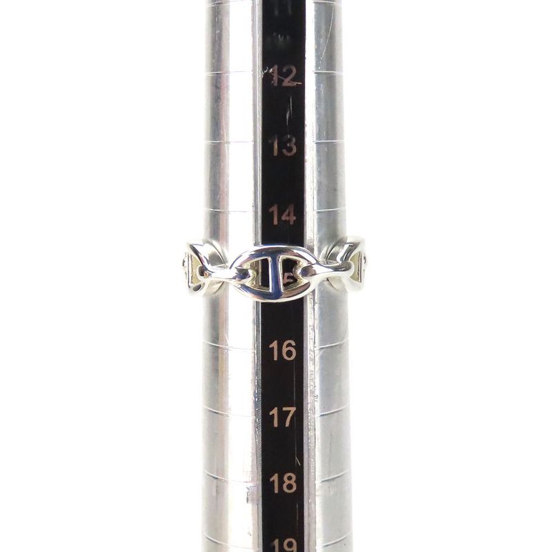 Hermes Ring - Chaine D'ancre Ancre 55 Silver 925 Approx 5.5g Silver Accessory