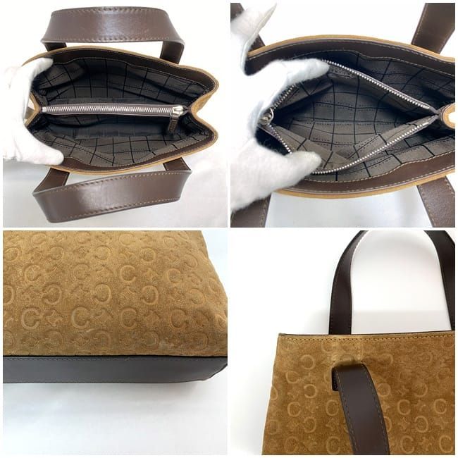 Celine Handbag Ec21804 Brown C Macadam Mc