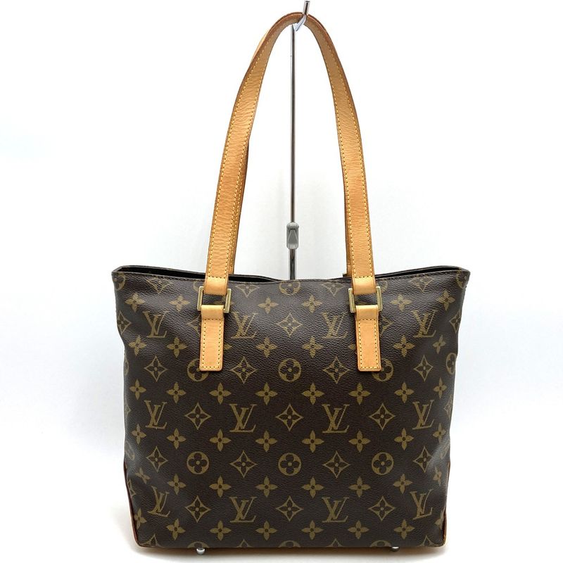 Louis Vuitton M51148 Cabas Piano Tote Bag Monogram Brown Women