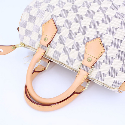 Louis Vuitton Mie Azure Speedy 25 Handbag Mini Boston Bag N41534