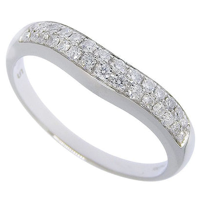 Bvlgari Bulgari Corona Pave Diamond Ring Pt950 Platinum Diamond #8 Ring