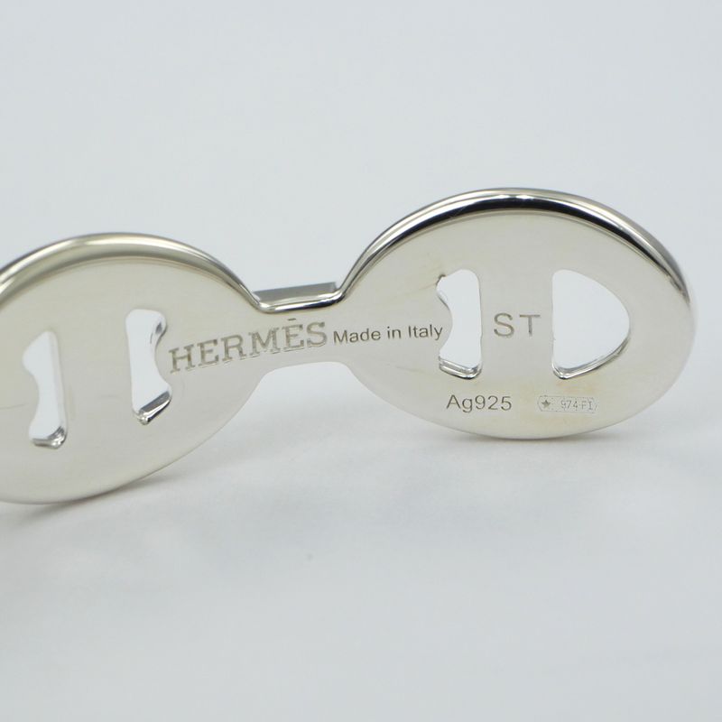 Hermes Chaine D'ancre Anchaenne Bangle ST Ag925 Women's Accessories -