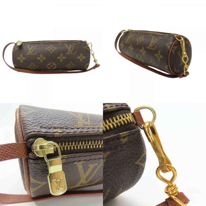 Louis Vuitton Handbag Papillon 30 M51365 Monogram Brown With Pouch Old Shape