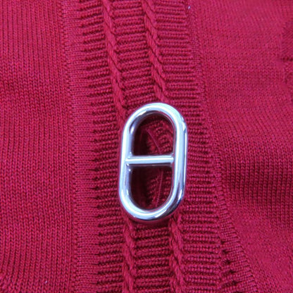 Hermes 2023 3e2706d3 Chaine D'ancre V-neck Long Sleeves Silk Cotton Cardigan