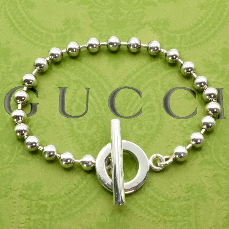 16cm (6.30in) Gucci Toggle Ball Chain Bracelet 25-672s