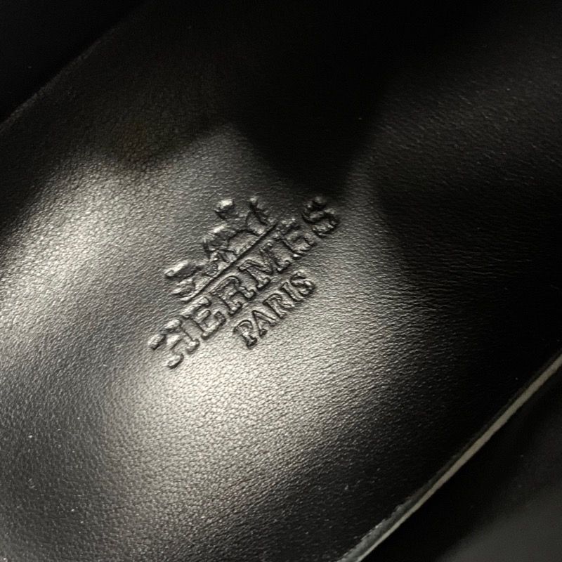 Hermes Daydream Sneakers Shoes Leather Black Kelly Hardware High Cut Sneakers