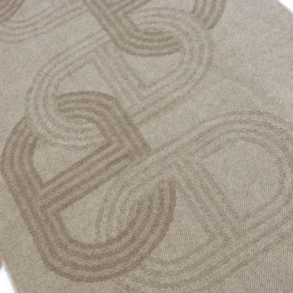  Hermes Circuit 24 100% Cashmere Chaine D'ancre Serie Button Embroidery