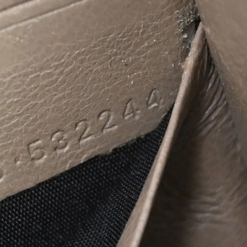 Balenciaga Long Wallet Logo Everyday Leather Beige 30bs131