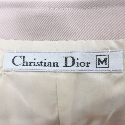 Christian DIOR Flared Center Pleated Skirt Bottoms Vintage M Pink Women's Used